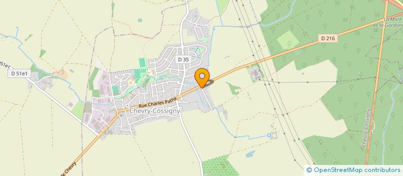 localisation de l'entreprise HIBISCUS PARFUMEE DES ILES  CHEVRY-COSSIGNY