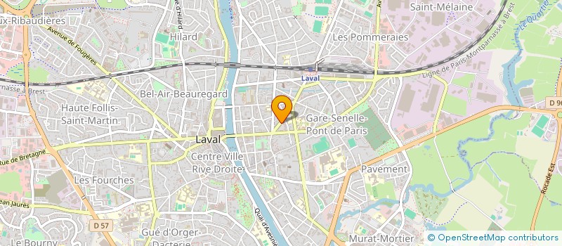 localisation de l'entreprise HIBISKUSS à LAVAL