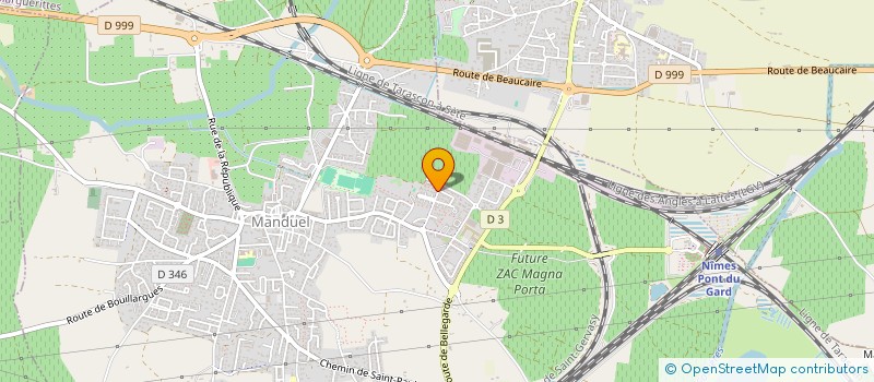 localisation de l'entreprise HIBLM  MANDUEL