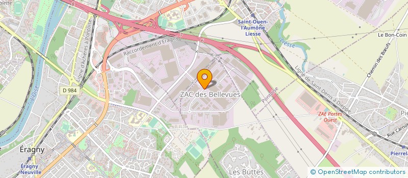 localisation de l'entreprise HIBON à HERBLAY-SUR-SEINE