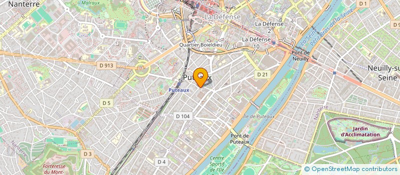 localisation de l'entreprise HIBOU CAILLOU  PUTEAUX