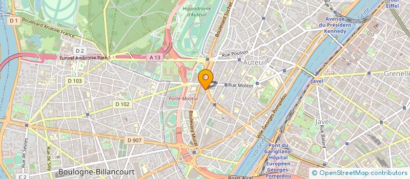 localisation de l'entreprise HIBOU FLANEUR  PARIS