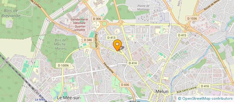 localisation de l'entreprise HIBS TCE  MELUN