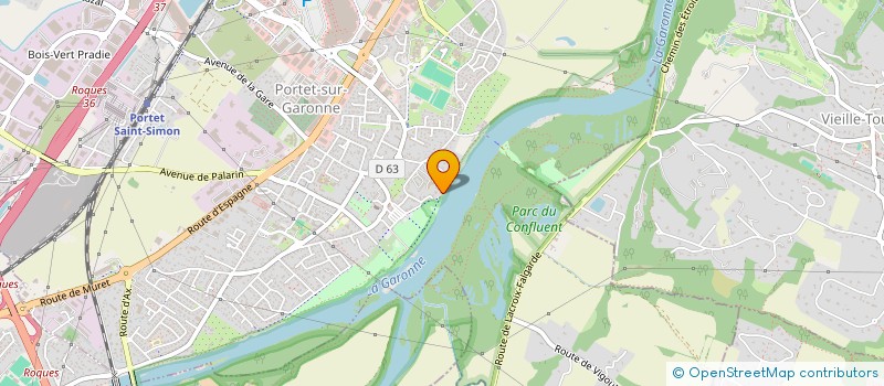 localisation de l'entreprise HIC ET NUNC  PORTET-SUR-GARONNE