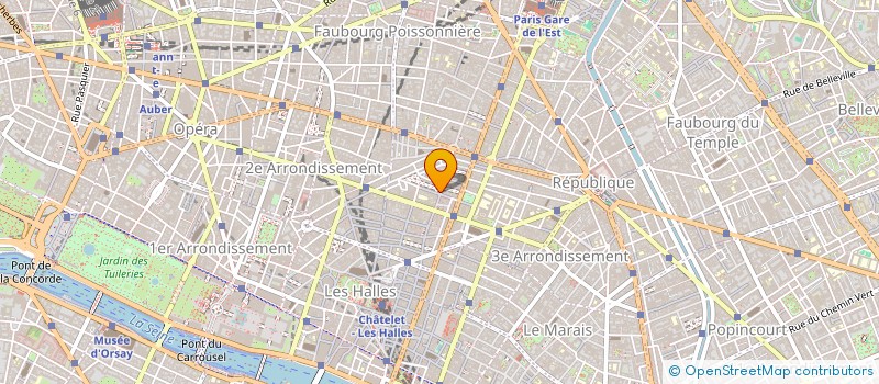 localisation de l'entreprise HIC SA  PARIS