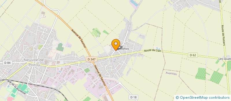 localisation de l'entreprise HICALA  NEUVILLE-DE-POITOU