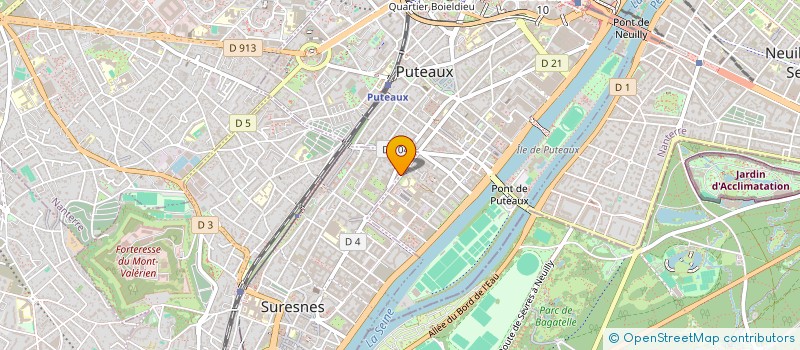 localisation de l'entreprise HICHAM COIFFURE à SURESNES