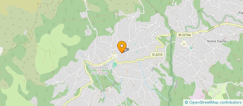 localisation de l'entreprise HICOM à TOURRETTES-SUR-LOUP