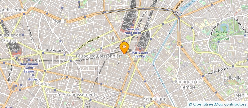 localisation de l'entreprise HICRET à PARIS 10