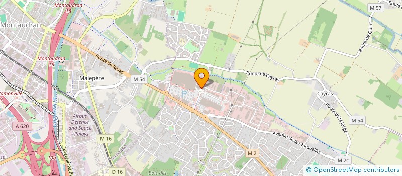 localisation de l'entreprise HID INTERNATIONAL à ST ORENS DE GAMEVILLE