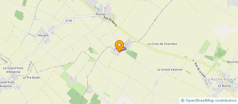 localisation de l'entreprise HIDALGO PRESCILLIA  LOUDUN