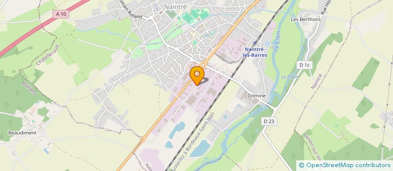 localisation de l'entreprise HIDALGO SA à NAINTRE