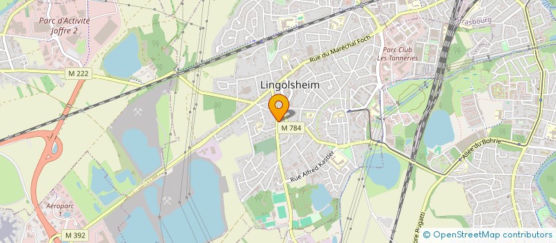 localisation de l'entreprise HIDAMUS  LINGOLSHEIM