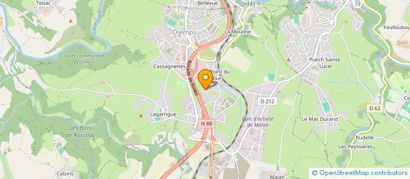 localisation de l'entreprise HIDAYA NAFI'A  OLEMPS