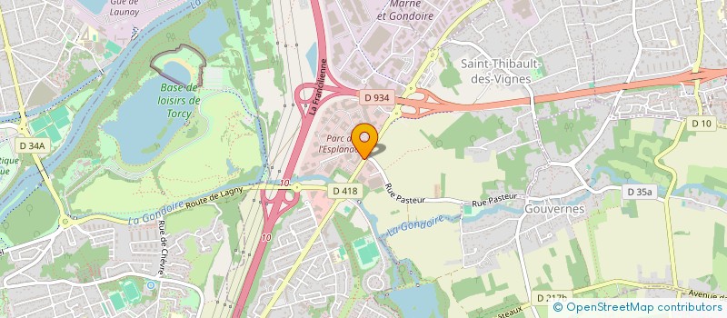 localisation de l'entreprise HIDEAMIS à SAINT-THIBAULT-DES-VIGNES