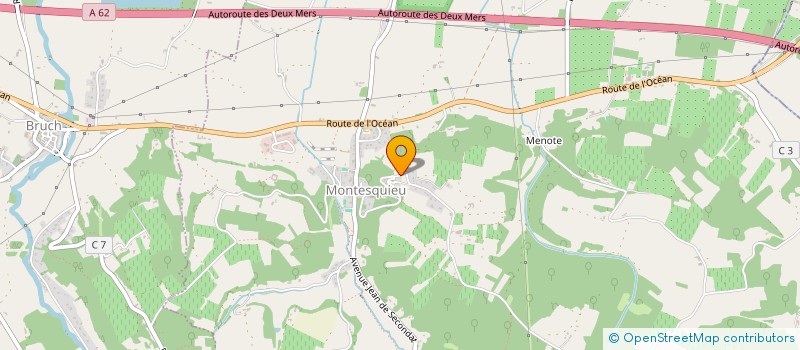 localisation de l'entreprise HIDEO RENOVATION  MONTESQUIEU