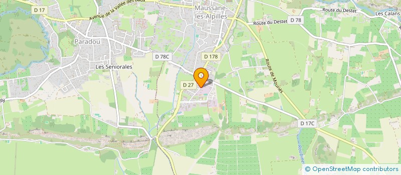 localisation de l'entreprise HIELLO  MAUSSANE-LES-ALPILLES