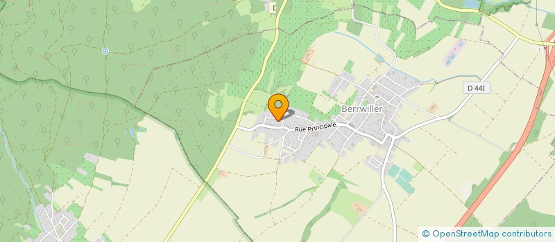 localisation de l'entreprise HIER ET AUJOURD'HUI à ORSCHWIHR