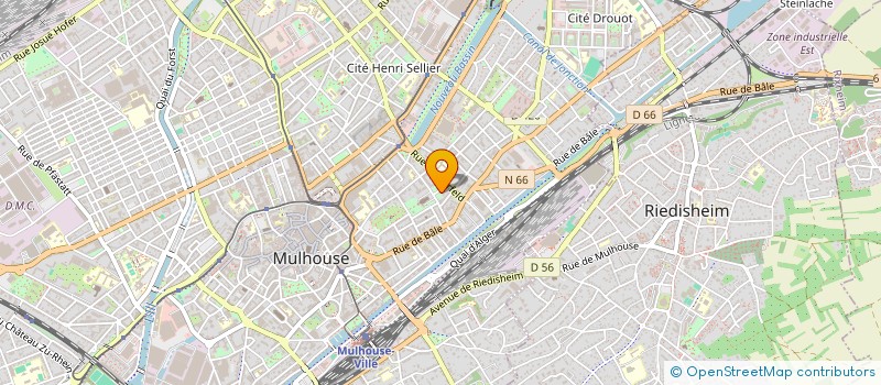 localisation de l'entreprise HIEROGLYPHE  MULHOUSE