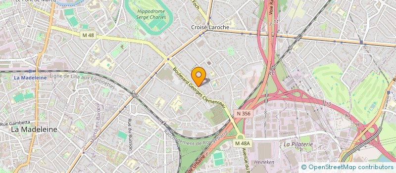 localisation de l'entreprise HIEULLE CONSULTING à MARCQ-EN-BARŒUL