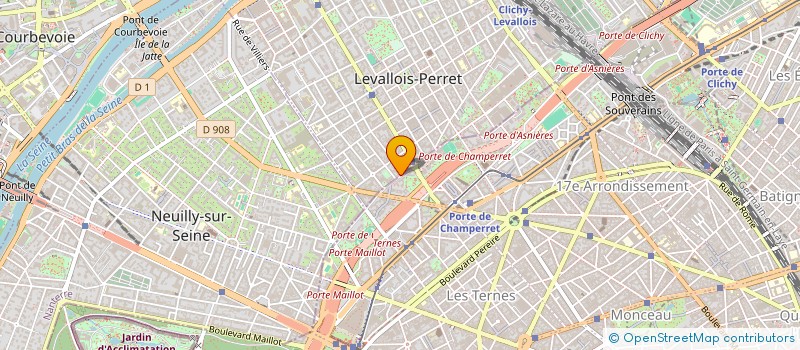 localisation de l'entreprise HIFE 26 IMMOBILIER à LEVALLOIS-PERRET