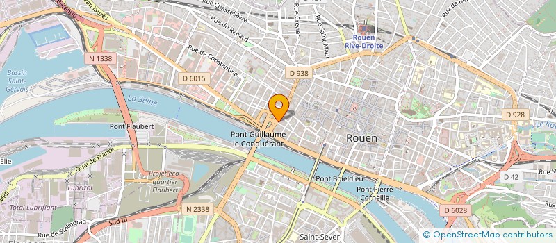 localisation de l'entreprise HIFI DE FRANCE -  LOCASON - SONOFRANCE  ROUEN