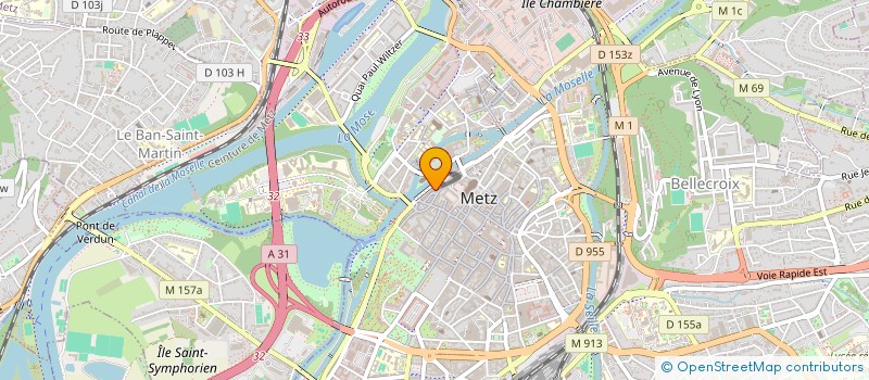 localisation de l'entreprise HIFILOR  METZ