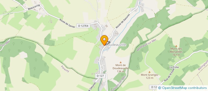 localisation de l'entreprise HIGH DEVICE DIGITAL SERVICES  H2DS  DOUDEAUVILLE