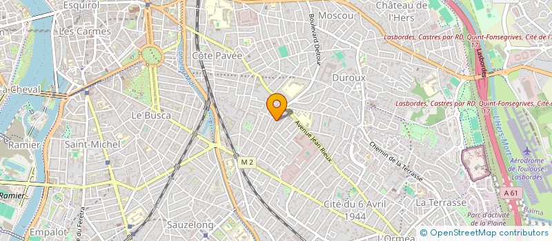 localisation de l'entreprise HIGH END CAPITAL à TOULOUSE