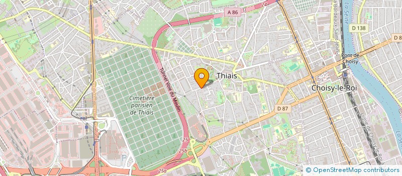 localisation de l'entreprise HIGH END FOR YOU  THIAIS