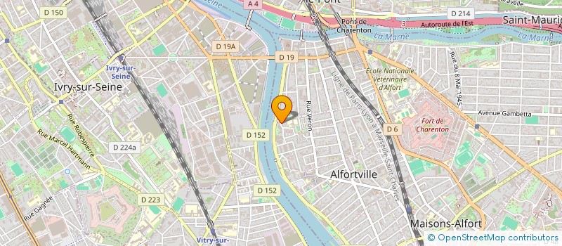 localisation de l'entreprise HIGH FREQUENCY TEAM  ALFORTVILLE