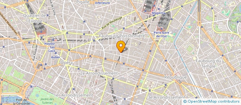 localisation de l'entreprise HIGH LINE MEDIA  PARIS