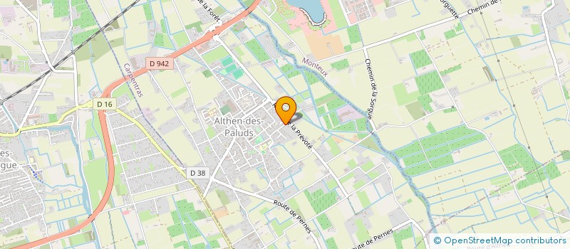 localisation de l'entreprise HIGH LOVE  ALTHEN-DES-PALUDS