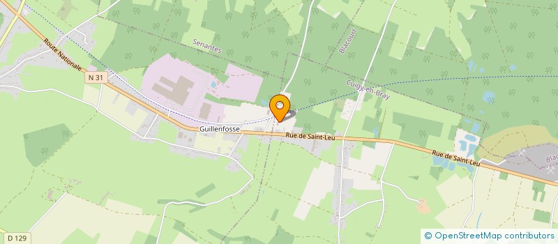 localisation de l'entreprise HIGH PERFORMANCE MOTO  CUIGY-EN-BRAY