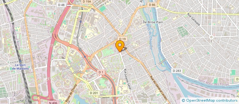 localisation de l'entreprise HIGH QUALITY ENVIRONMENT CONSULTING à CRETEIL
