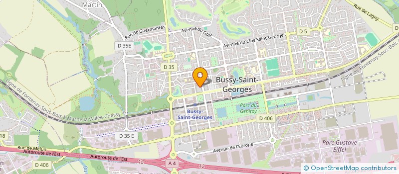 localisation de l'entreprise HIGH RECRUITMENT GROUP à BUSSY-SAINT-GEORGES