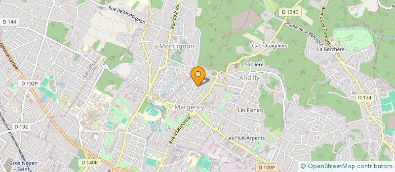 localisation de l'entreprise HIGH RESOLUTION SERVICE  MARGENCY