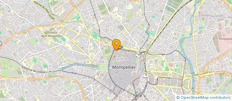 localisation de l'entreprise HIGH SCHOOL BURGER à MONTPELLIER