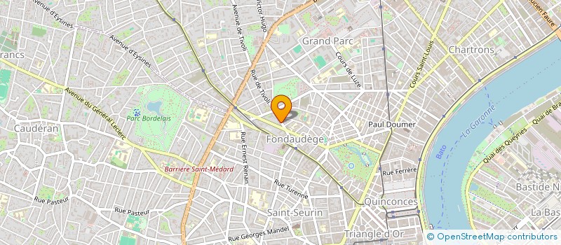 localisation de l'entreprise HIGH SIX à BORDEAUX