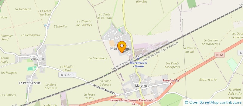 localisation de l'entreprise HIGH SKILLS CONSULTING à MARCHEZAIS