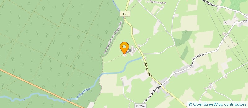 localisation de l'entreprise HIGH SKY DRONES  LA FLAMENGRIE