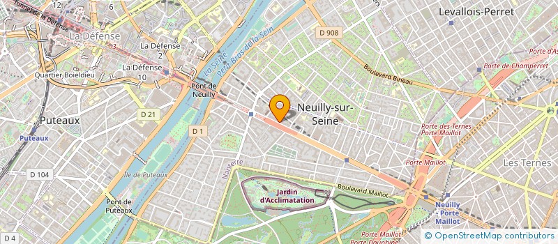 localisation de l'entreprise HIGH SQUARE REIM à NEUILLY-SUR-SEINE