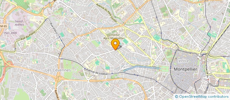 localisation de l'entreprise HIGH TECH à MONTPELLIER