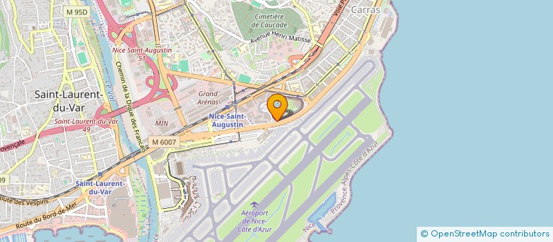 localisation de l'entreprise HIGH - TECH DEVELOPPEMENT ET SERVICES à NICE