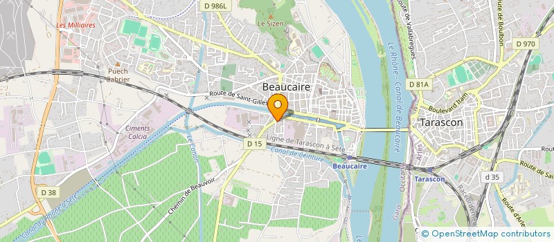 localisation de l'entreprise HIGH TECH EVOLUTION à BEAUCAIRE
