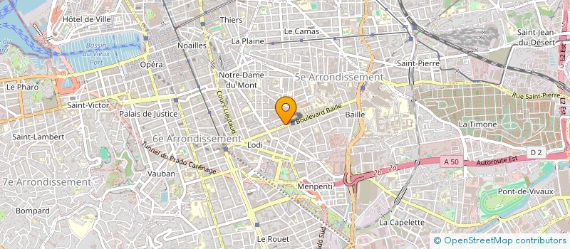 localisation de l'entreprise HIGH TECH MEDICAL à MARSEILLE