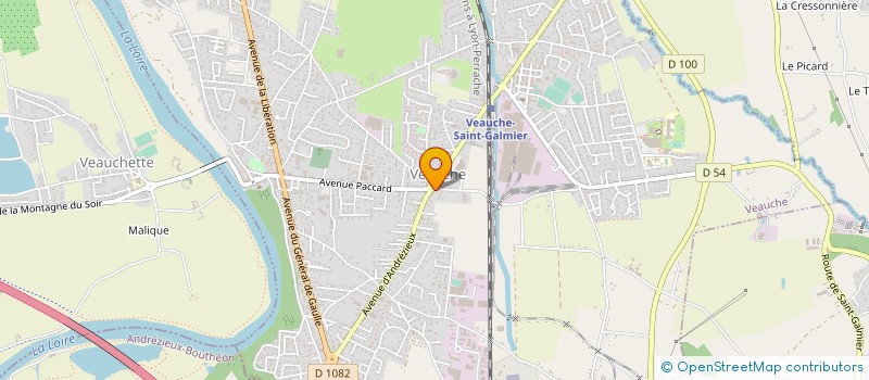 localisation de l'entreprise HIGH-TECH MOTOS  VEAUCHE