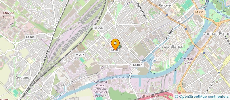 localisation de l'entreprise HIGH TECH NET à LILLE