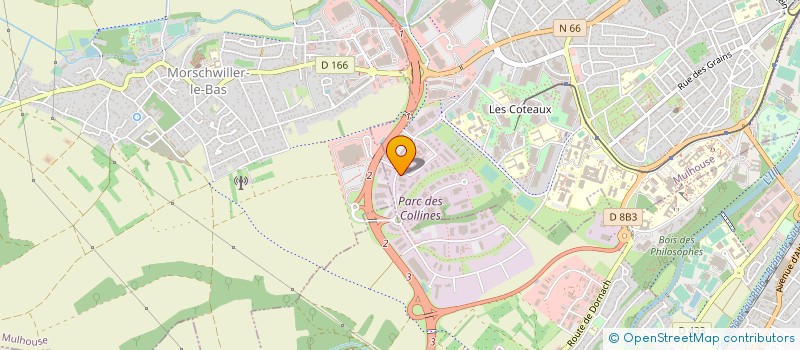 localisation de l'entreprise HIGH TECH PRODUCTIQUE  MULHOUSE