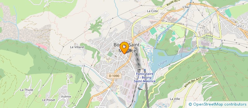 localisation de l'entreprise HIGH TECH SERVICE à BOURG-SAINT-MAURICE